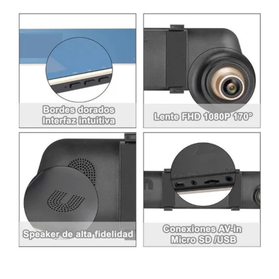 RETROVISOR DOBLE CAMARA